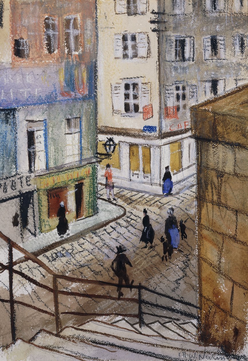 St. Biraz, by Christopher Richard Wynne Nevinson