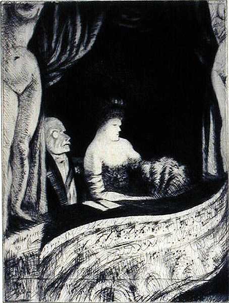 Başarı (Tiyatroda Bir Kutu) by Christopher Richard Wynne Nevinson