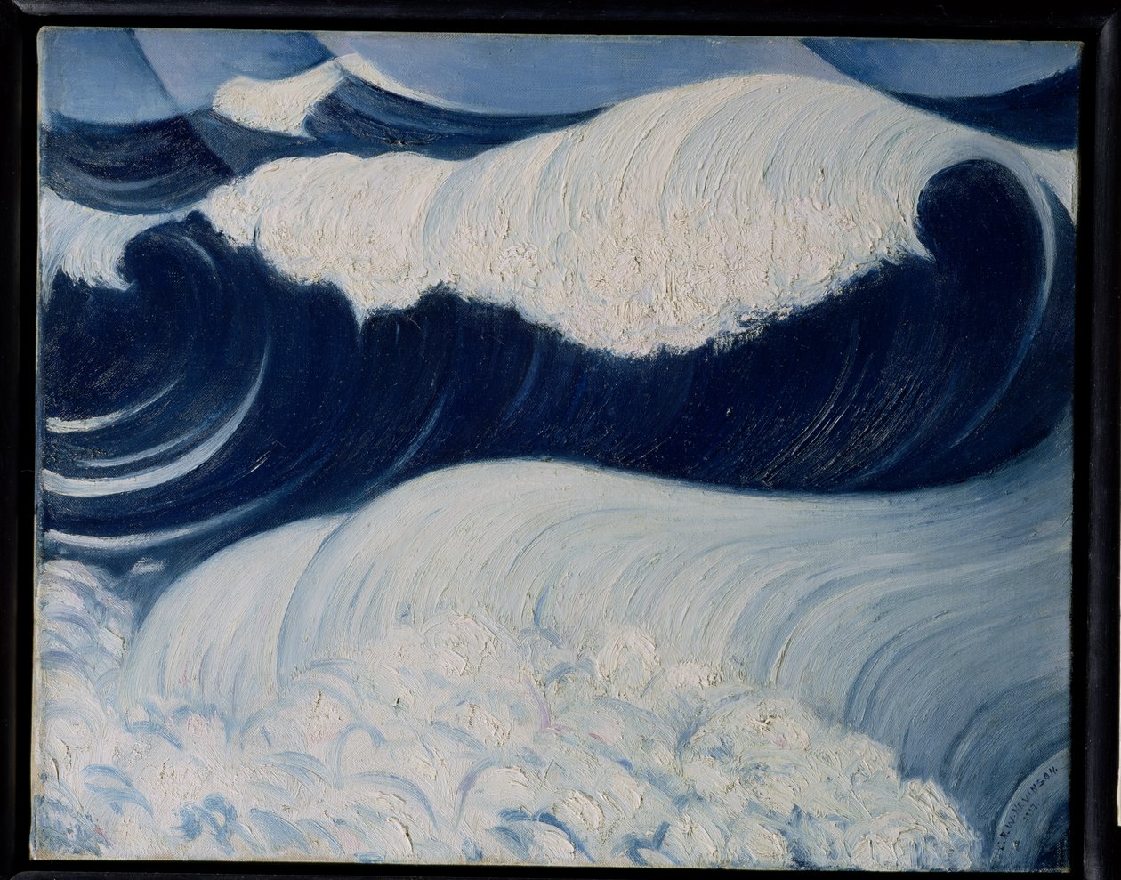 Dalga, 1917 by Christopher Richard Wynne Nevinson