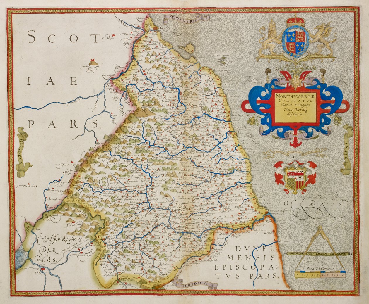 Northumbria Haritası, 