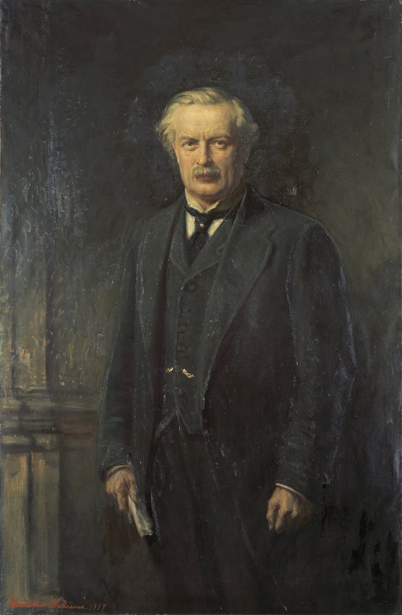David Lloyd George 1863-1945, c1917. by Christopher Williams