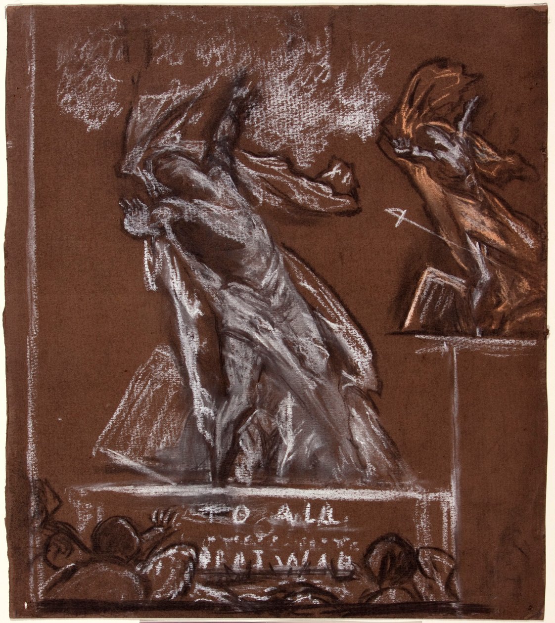 Bir Savaş Anıtı için Şekil Çalışması, c1920. by Christopher Williams