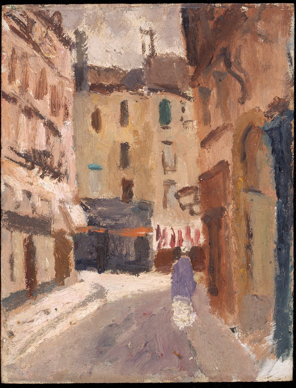 'Nantes'te bir sokak', 1920-1930 by Christopher Wood
