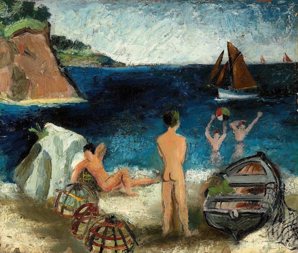 Denizde Yıkananlar, Treboul by Christopher Wood