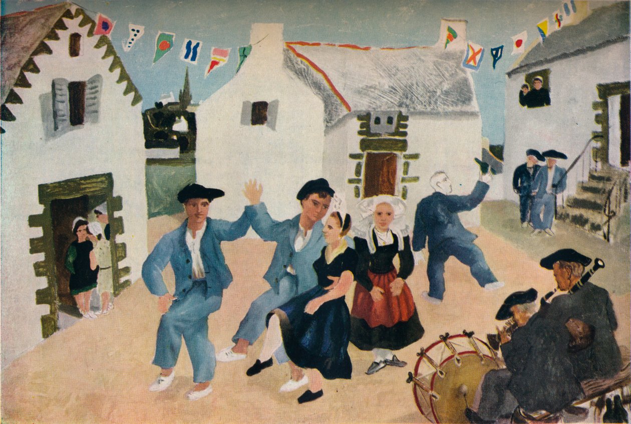 Dans Eden Denizciler, Brittany, Christopher Woods, 1930, 1936. by Christopher Wood