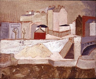 Paris Sokak Sahnesi by Christopher Wood