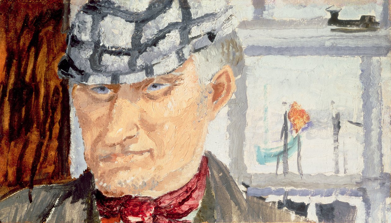 Balıkçı, 1928 (karton üzerine yağlı boya) by Christopher Wood