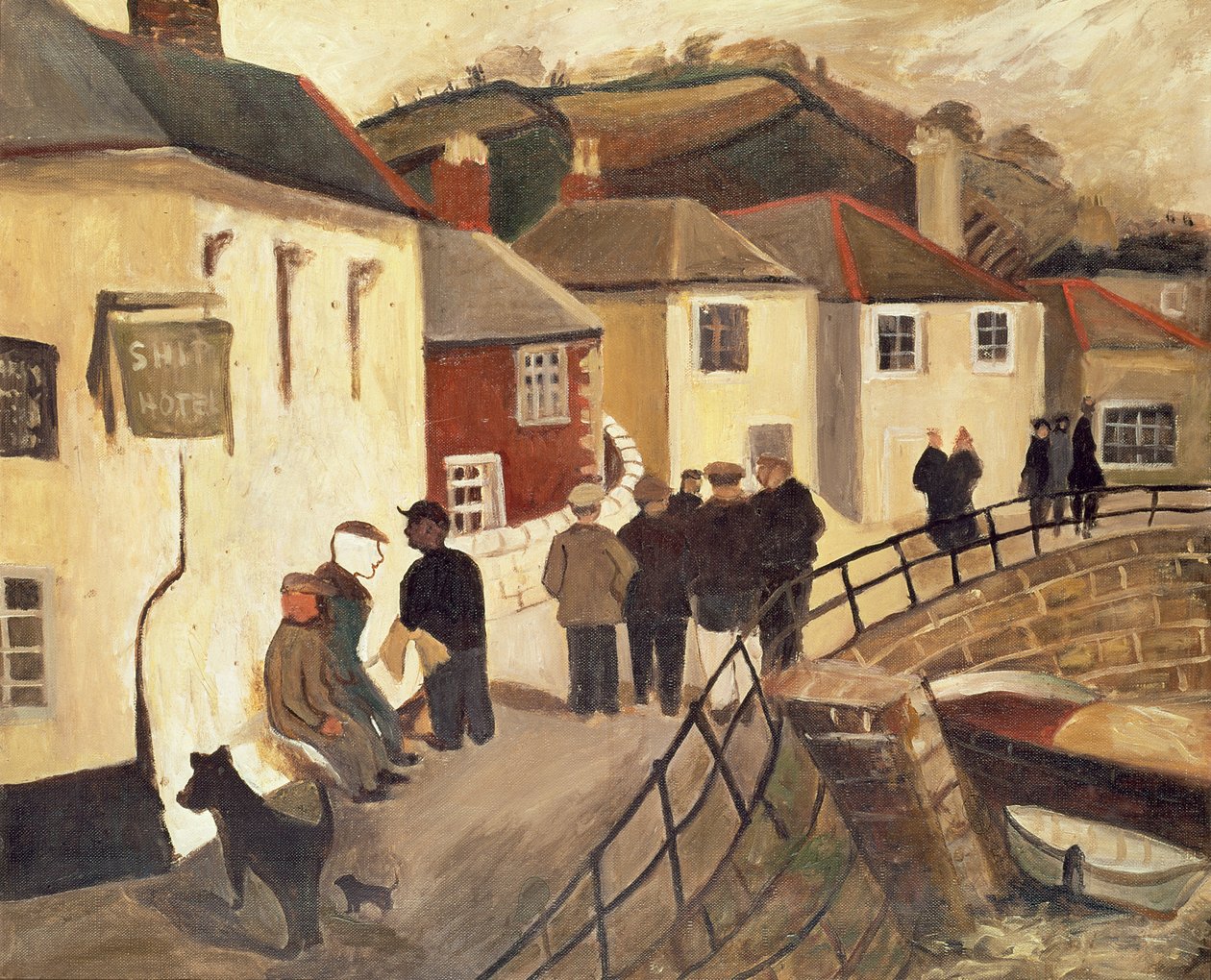 Gemi Oteli, Fare Deliği, Cornwall, 19289 by Christopher Wood