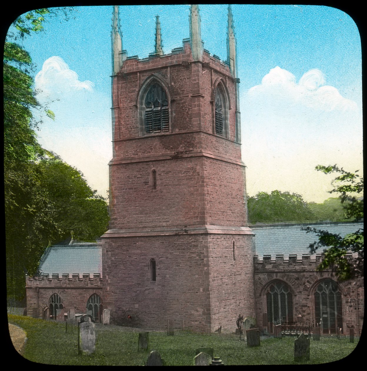 Bodmin Kilisesi, Cornwall, 19. yüzyılın sonları veya 20. yüzyılın başlarında by Church Army Lantern Department