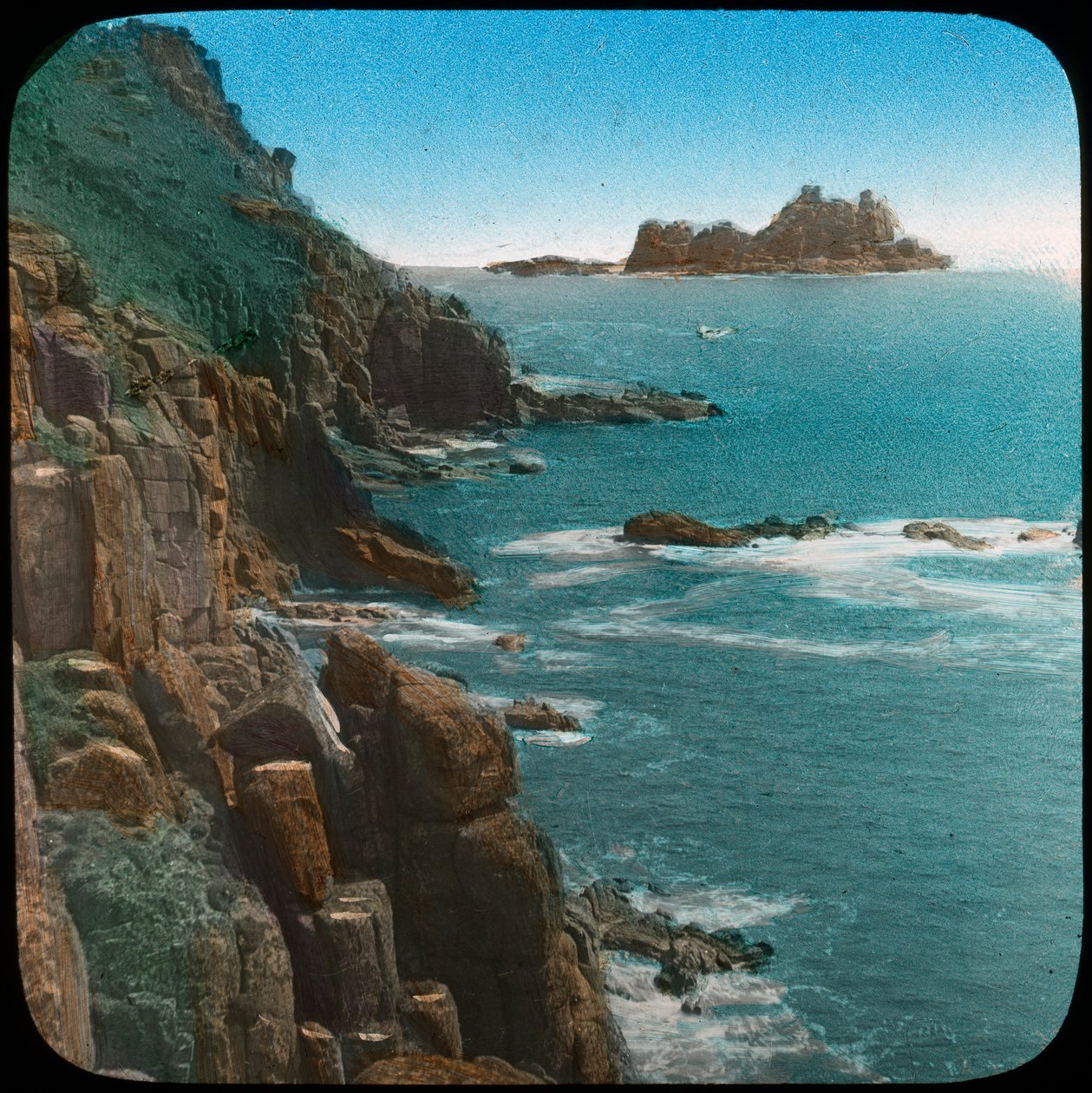 Lands End, Cornwall, 19. yüzyılın sonu veya 20. yüzyılın başı by Church Army Lantern Department