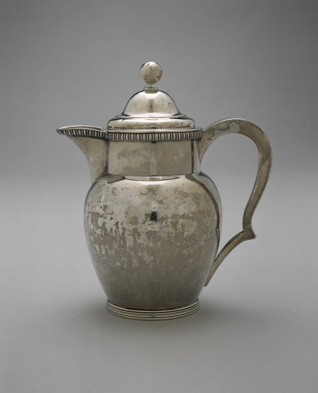 Kapalı Sürahi, c. 1809-1814 (gümüş) by Churchill and Treadwell