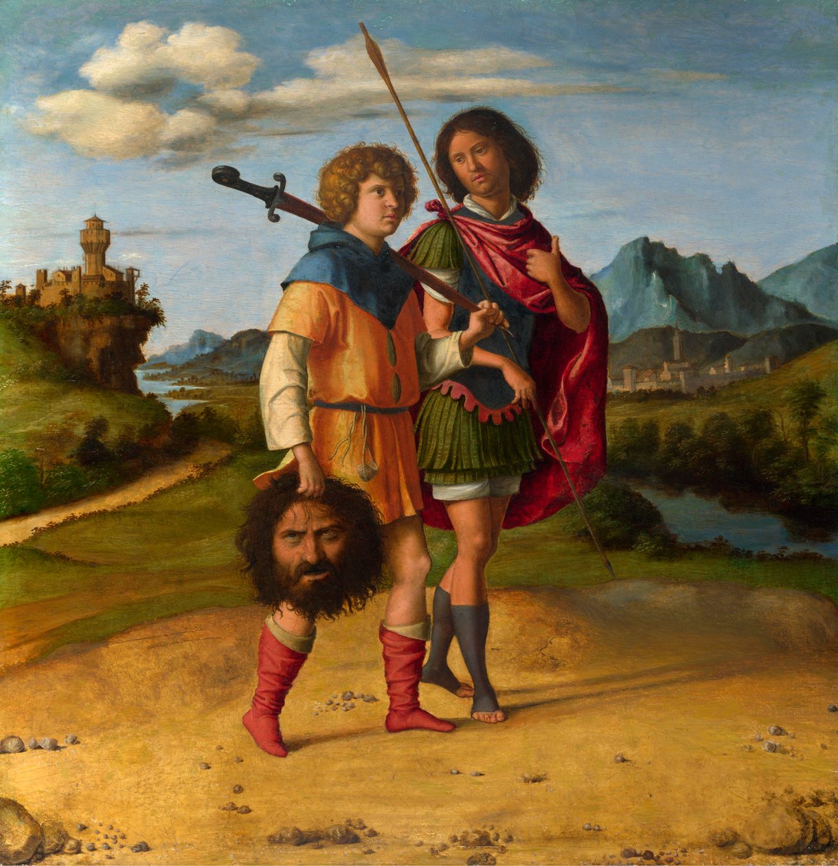 David ve Yonatan by Cima da Conegliano