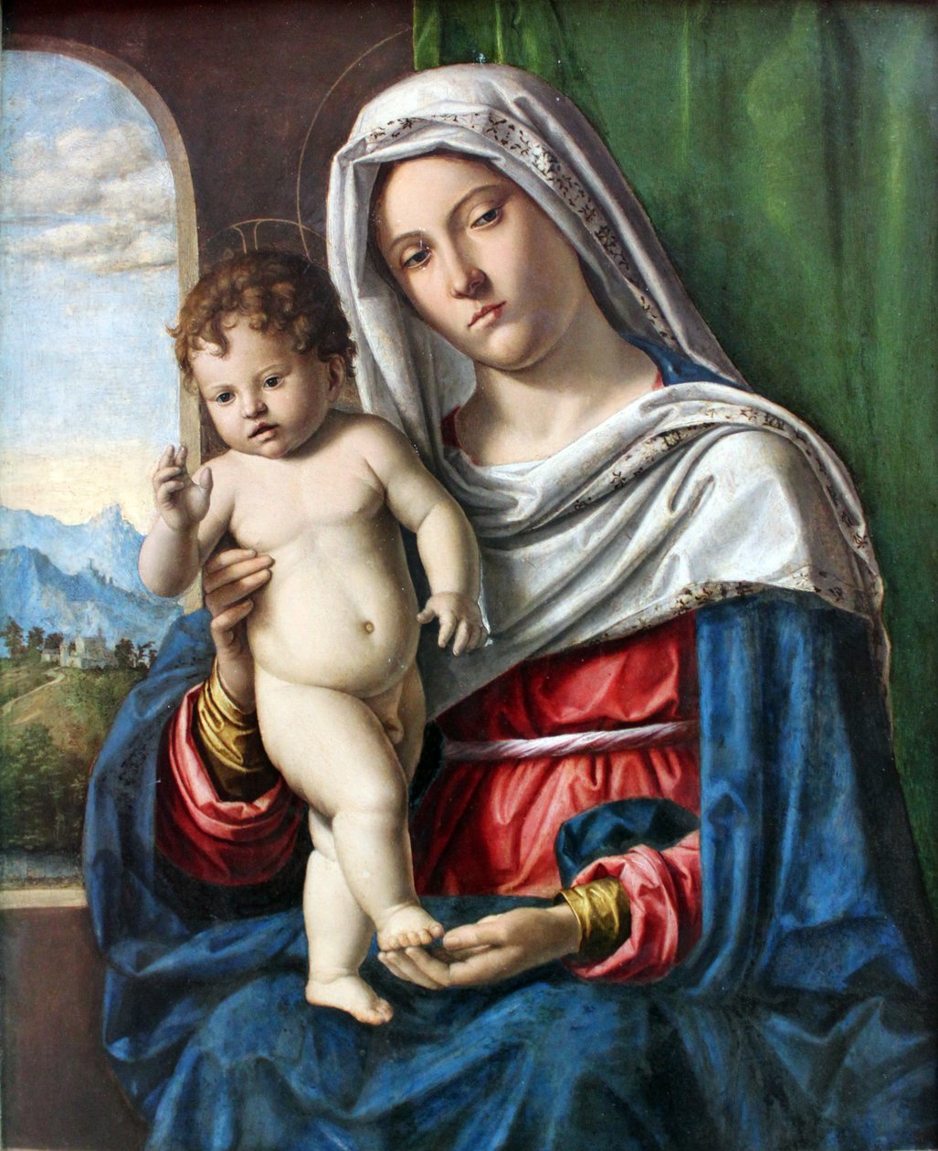 madonna ve çocuk by Cima da Conegliano
