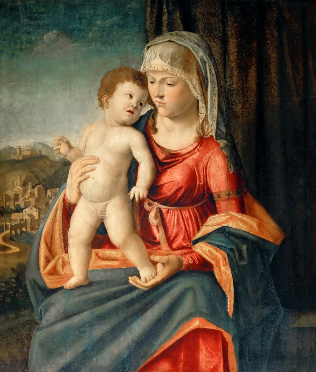 madonna ve çocuk by Cima da Conegliano