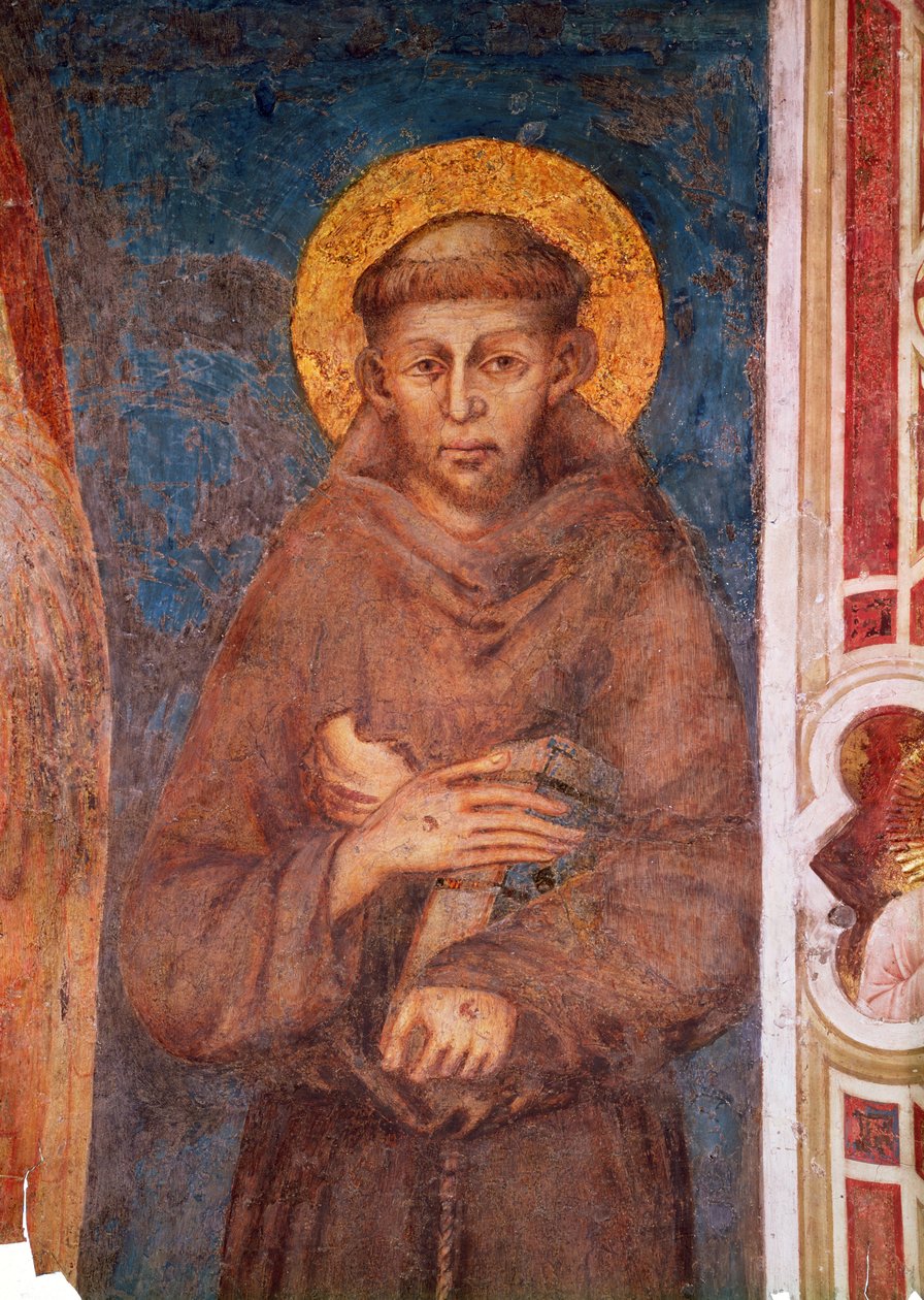 Aziz Francis (440729 detayı) by Giovanni Cimabue