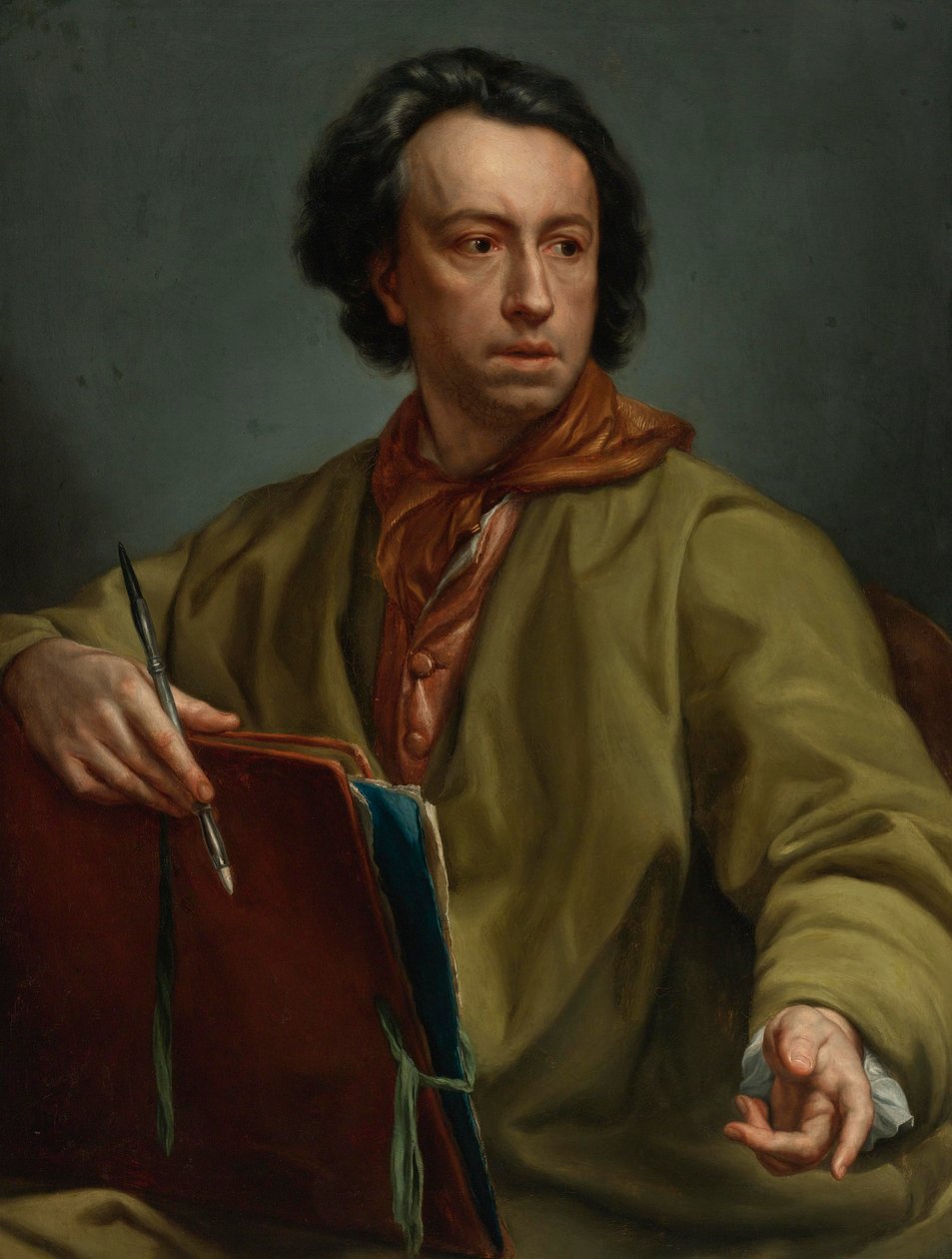 otoportre by Circle of Anton Raphael Mengs