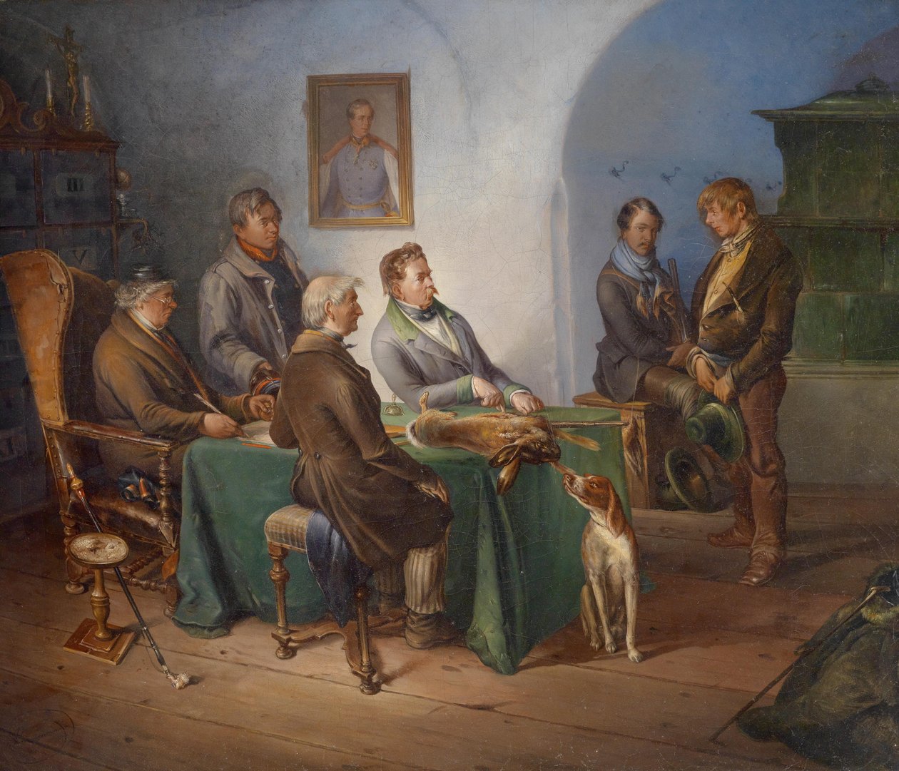 vahşi hırsız by Circle of Josef Danhauser