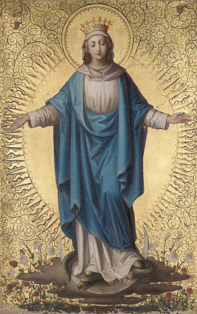 Mondsichelmadonna by Leopold Kupelwieser