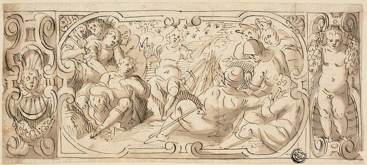  by Circle of Giovanni Battista Castello