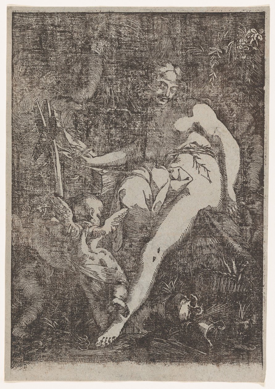 Aziz Mary Magdalene, Penitence, 1590-1607. by Circle of Giuseppe Scolari