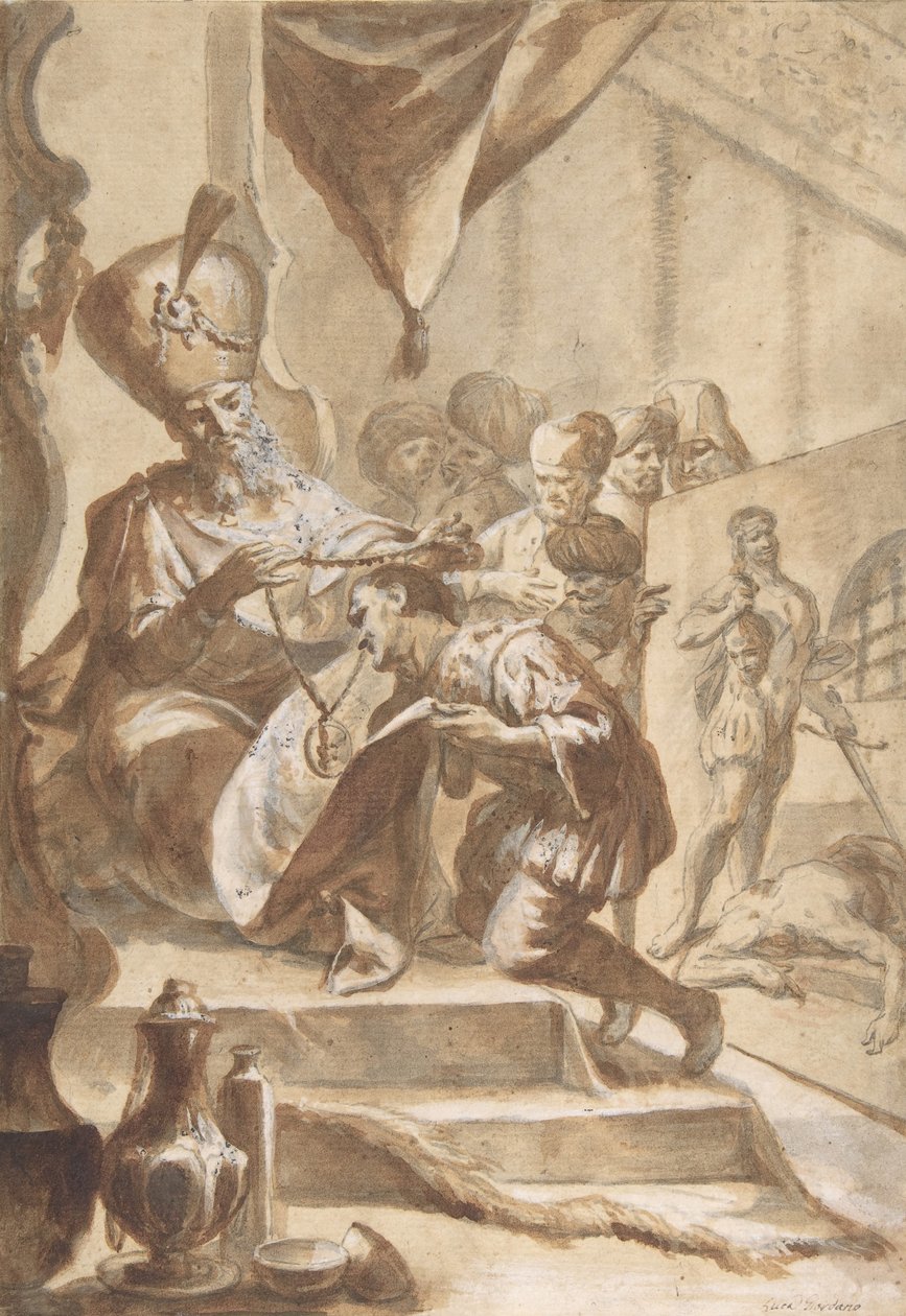 Ressam Ödüllendirildi, 1634-1705. by Circle of Luca Giordano.