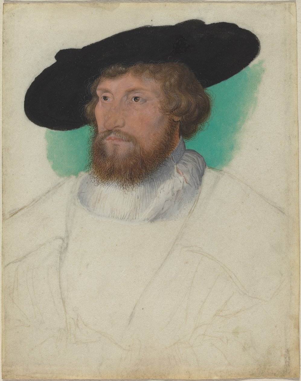 Danimarka ve Norveç Christian II by Circle of Lucas Cranach the Elder