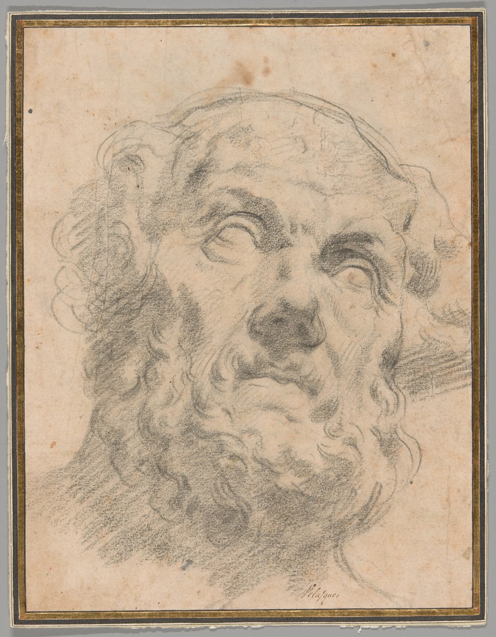 Yaşlı Bir Adamın Başı, muhtemelen Seneca by Circle of Peter Paul Rubens