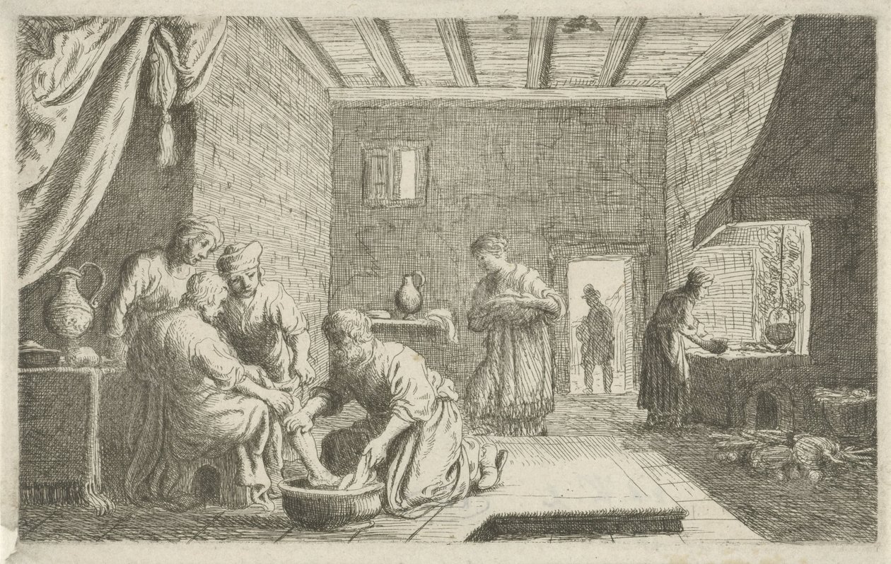 Lût, meleklerin ayaklarını yıkar. Kader Tarihi (dizi adı) by Claes Moeyaert