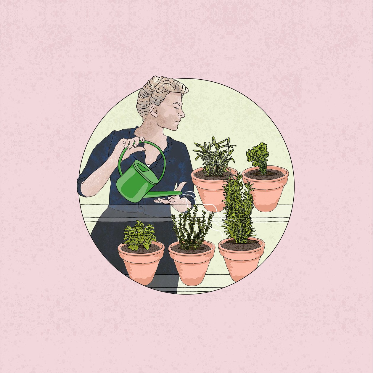 Bitki yetiştiriciliği, 2024 (dijital) by Claire Huntley