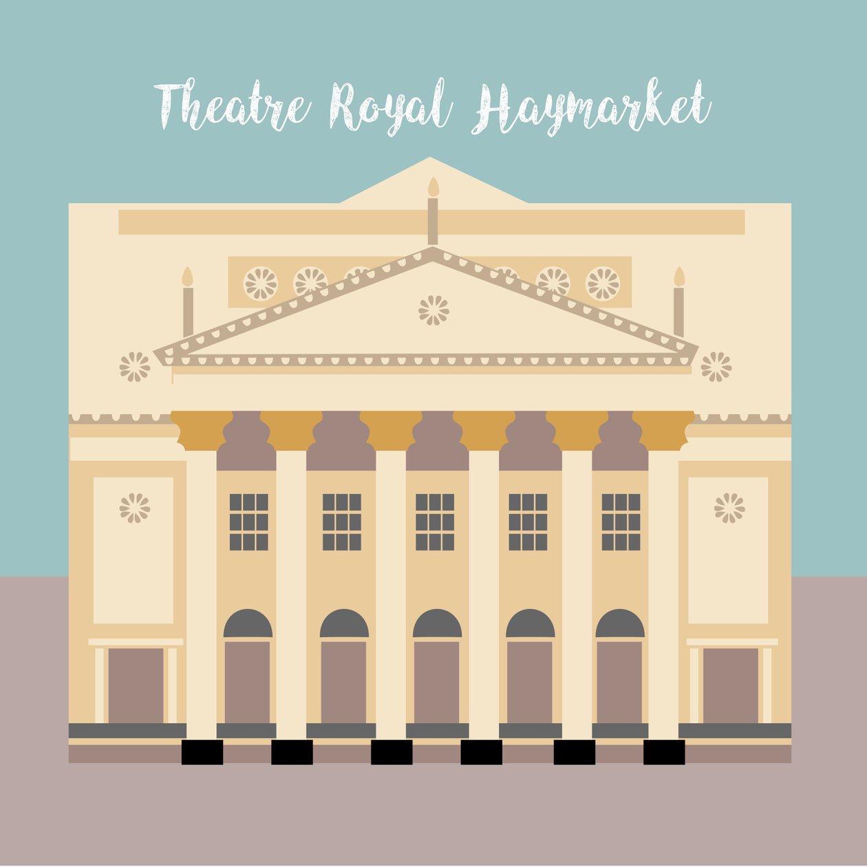 Kraliyet Haymarket Tiyatrosu by Claire Huntley