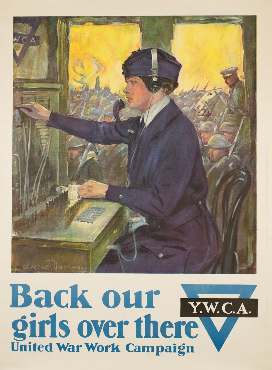 Oradaki kızlarımıza geri dön, 1918 by Clarence F. Underwood