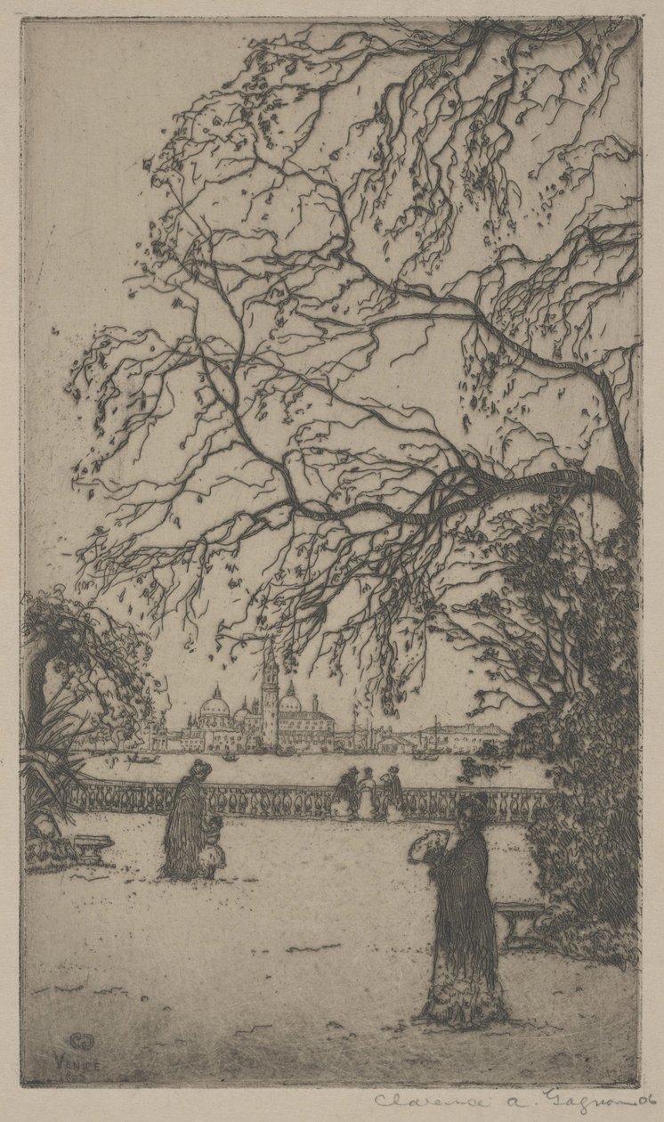 Jardini Halkı, Venedik by Clarence A. Gagnon