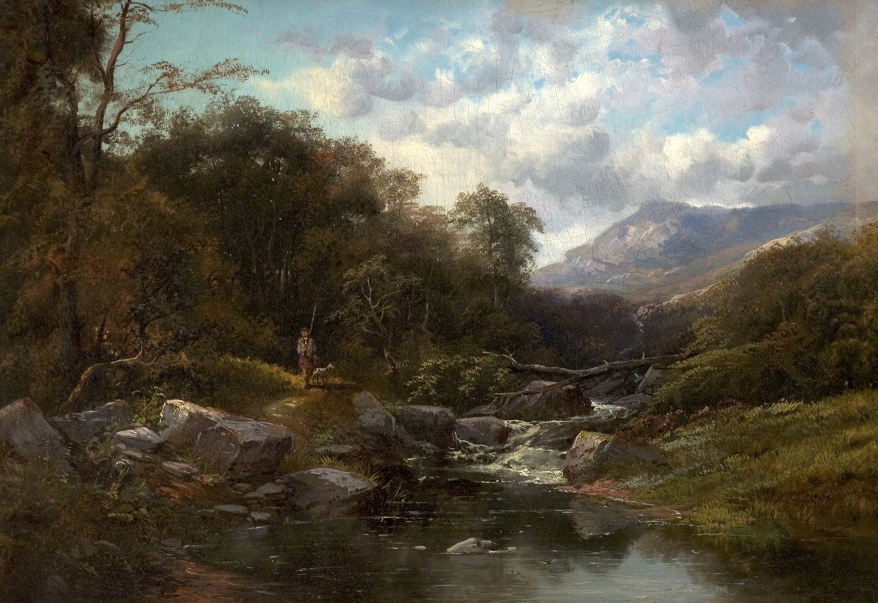 Bir Dağ Deresi by Clarence Roe