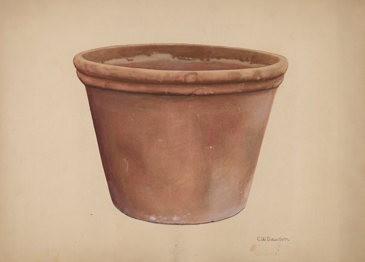 çiçek vazosu by Clarence W. Dawson