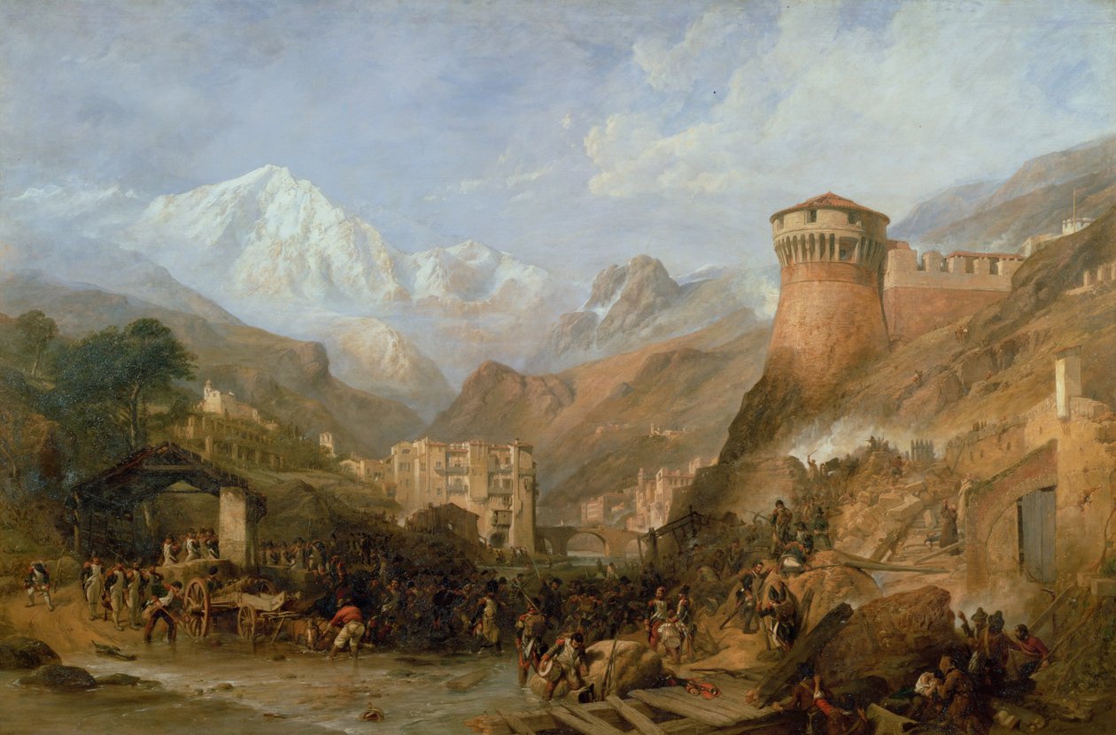 Rovereto Savaşı, 4 Eylül 1796, 1851 by Clarkson Frederick Stanfield