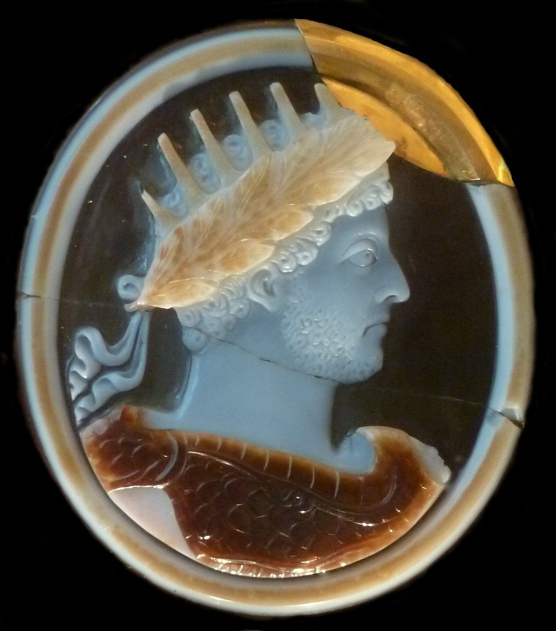 İmparator Commodus Cameo by Classical Antiquities