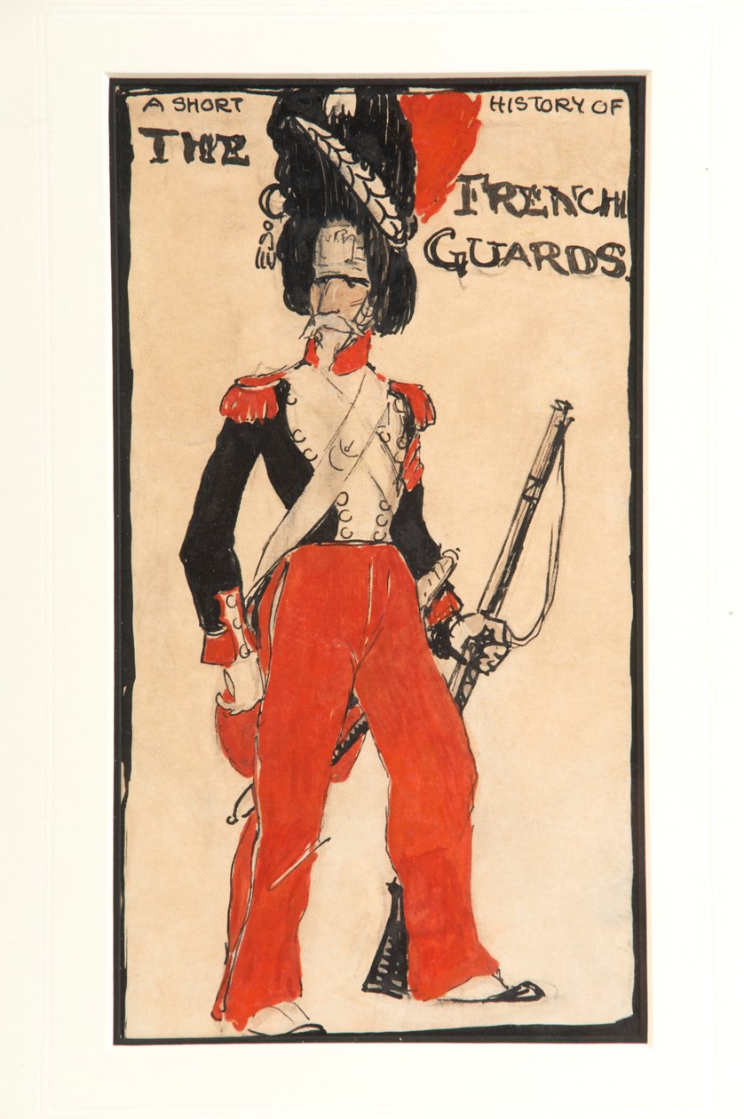 Fransız Muhafızlarının Kısa Tarihi, 1917 by Claud Lovat Fraser