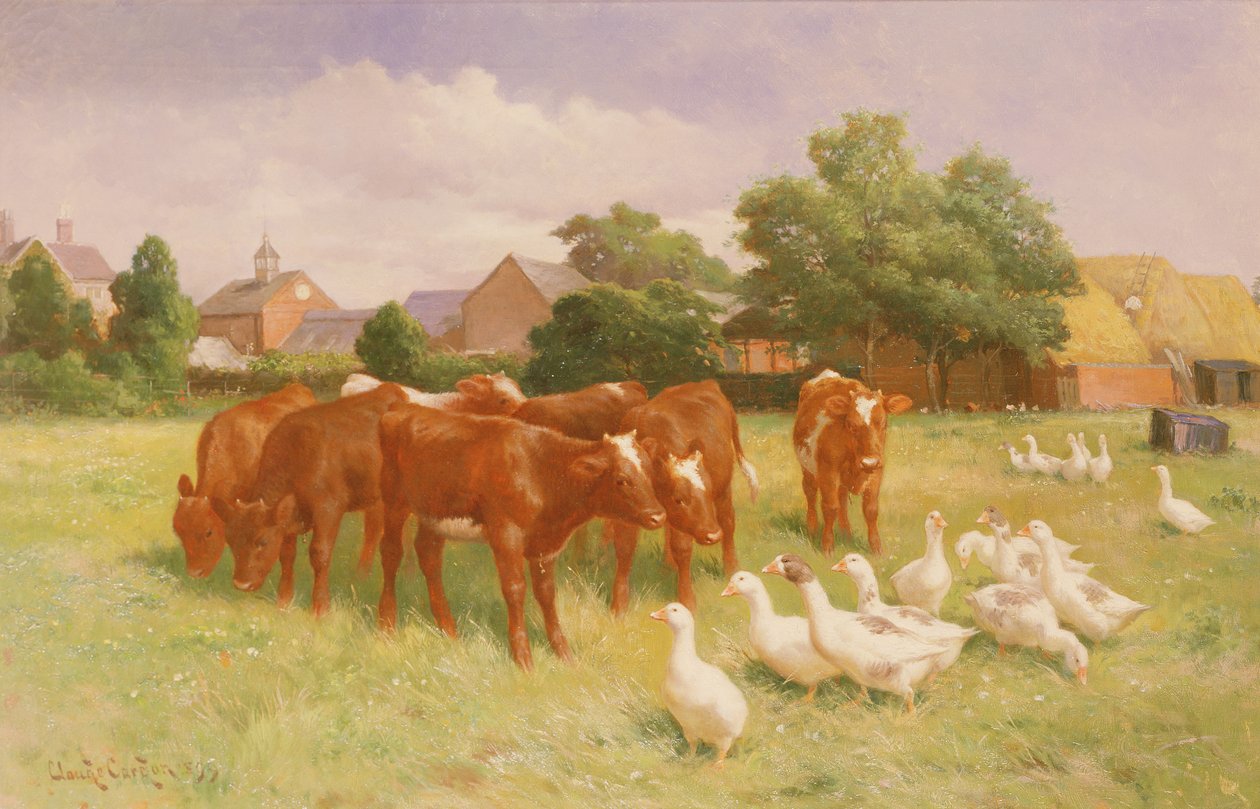 İnekler ve Ördekler by Claude Cardon
