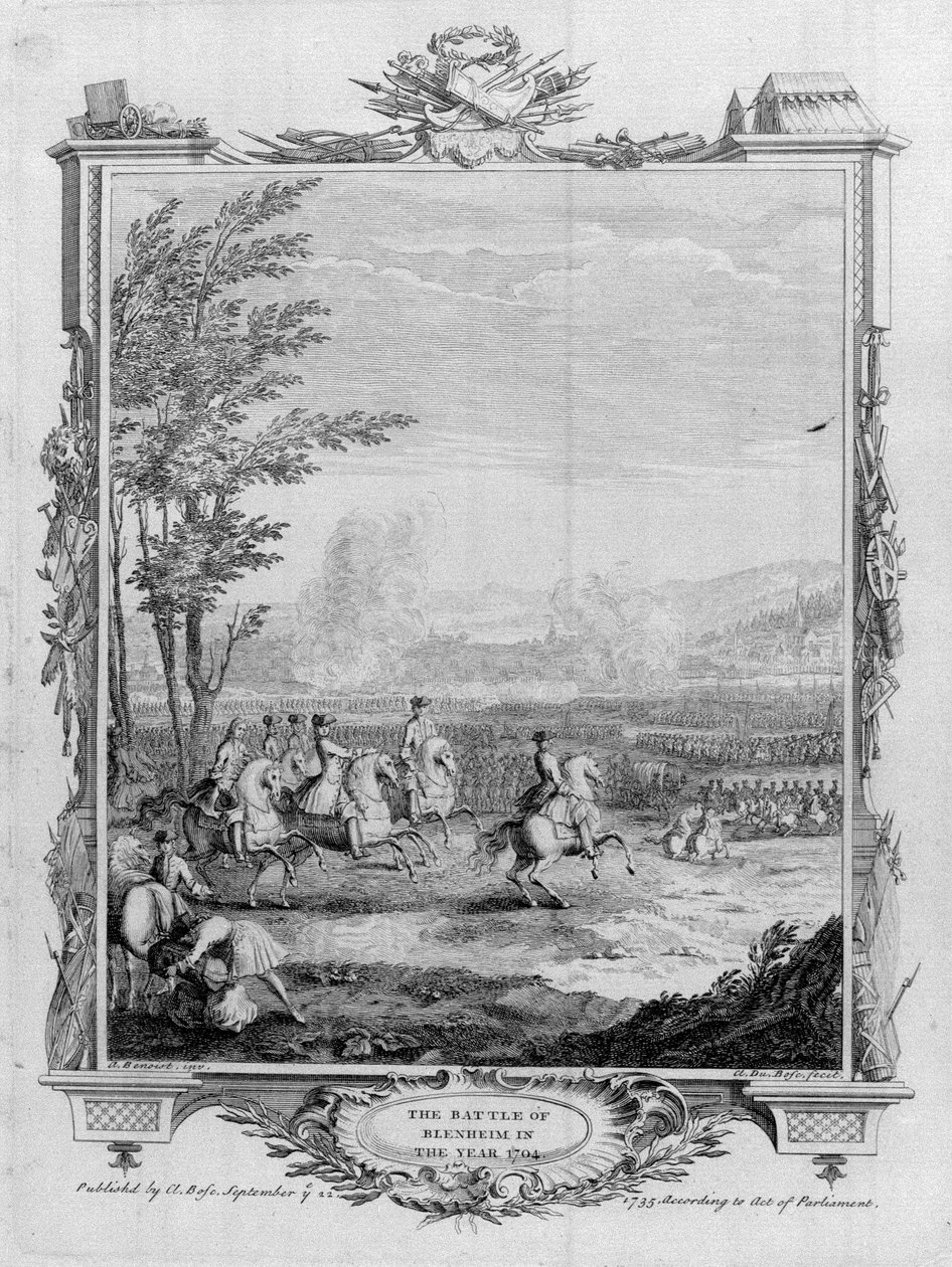Blenheim Savaşı, 13-18 Ağustos 1704, 1735 by Claude Dubosc