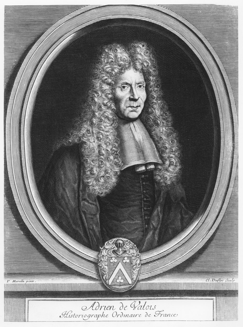 Adrien de Valois  by Claude Duflos