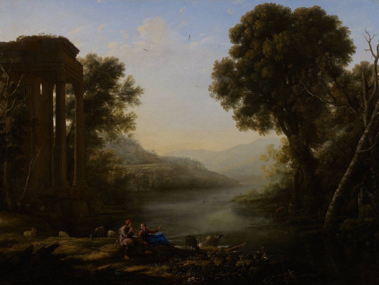 Pastoral Manzara by Claude Gellée