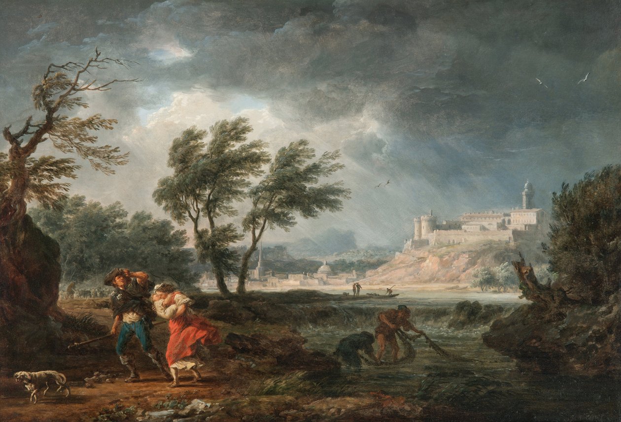 Günün dört zamanı - Öğlen by Claude Joseph Vernet