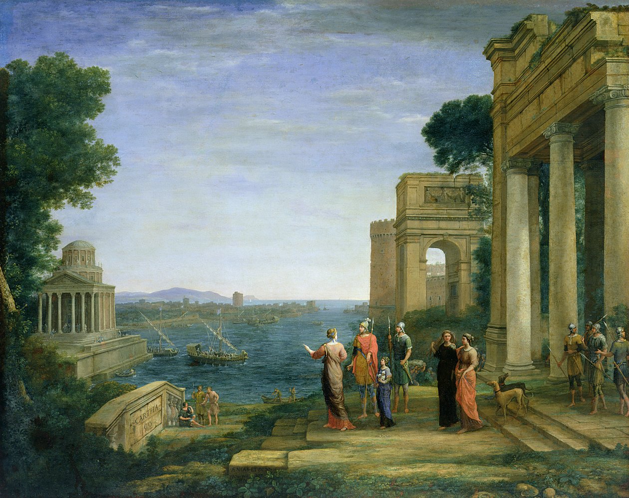 Aeneas ve Dido, Kartaca