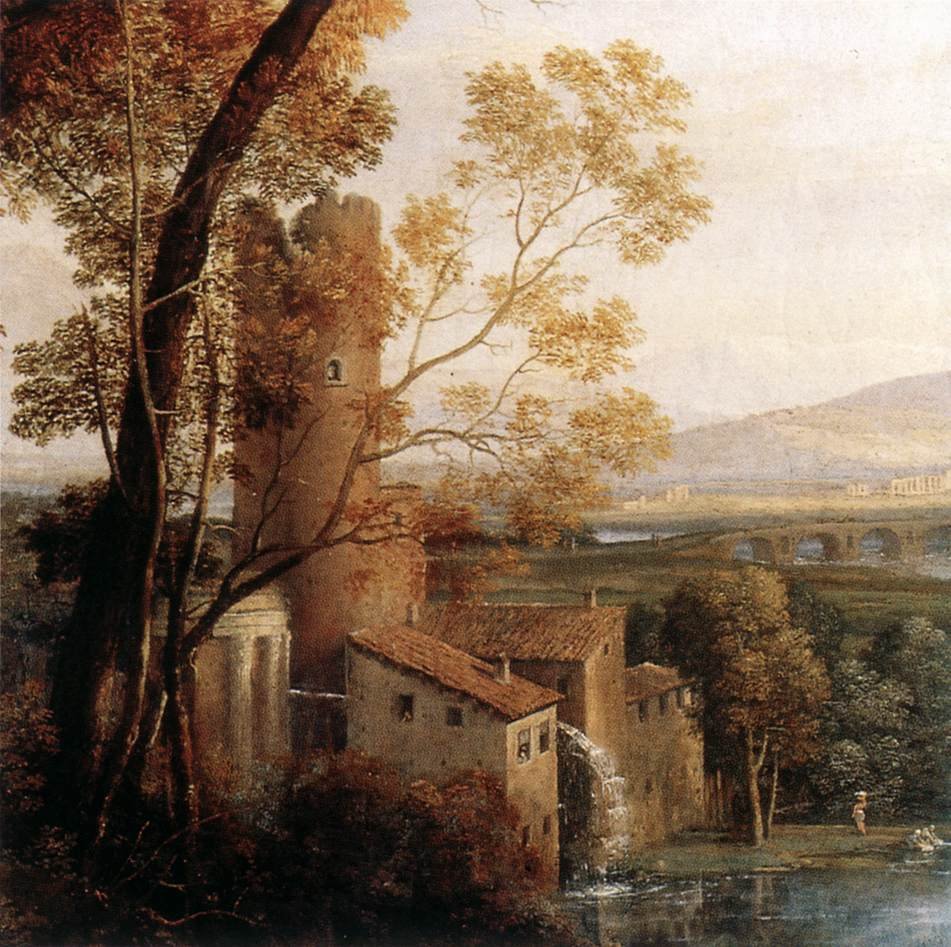 Dans Eden Figürlerle Manzara by Claude Lorrain