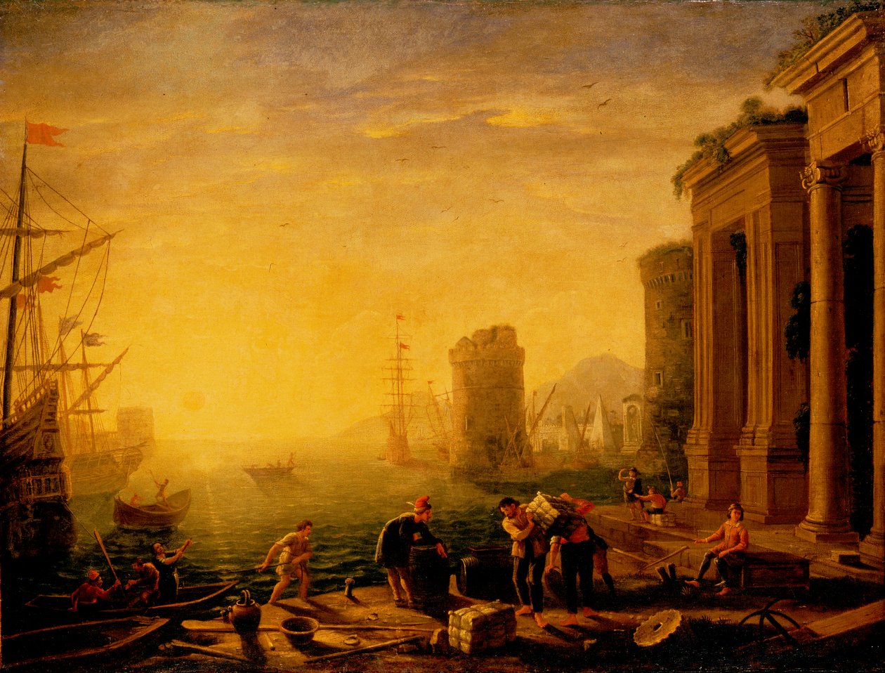 Limanda sabah by Claude Lorrain