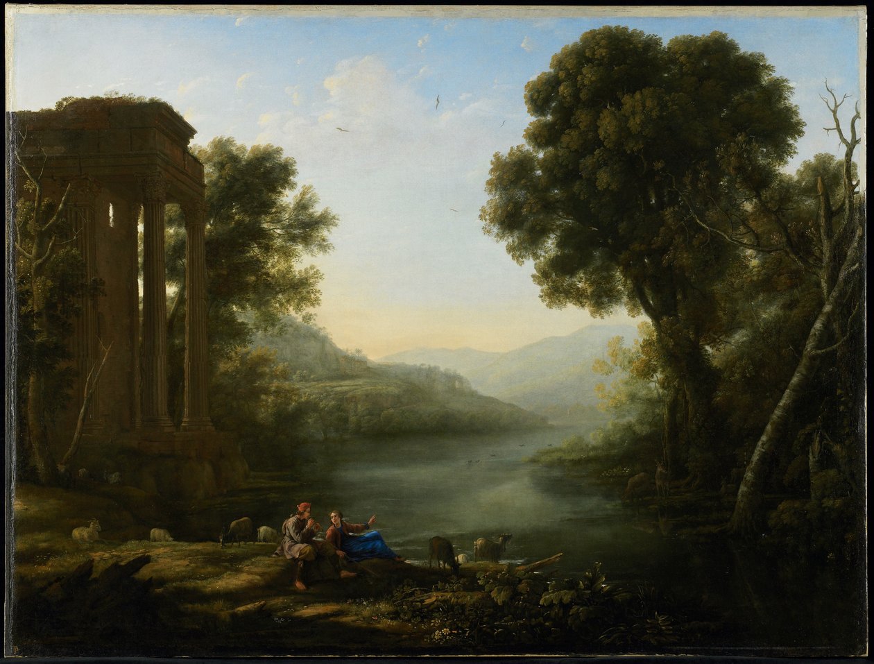 Pastoral Manzara, 1638 by Claude Lorrain
