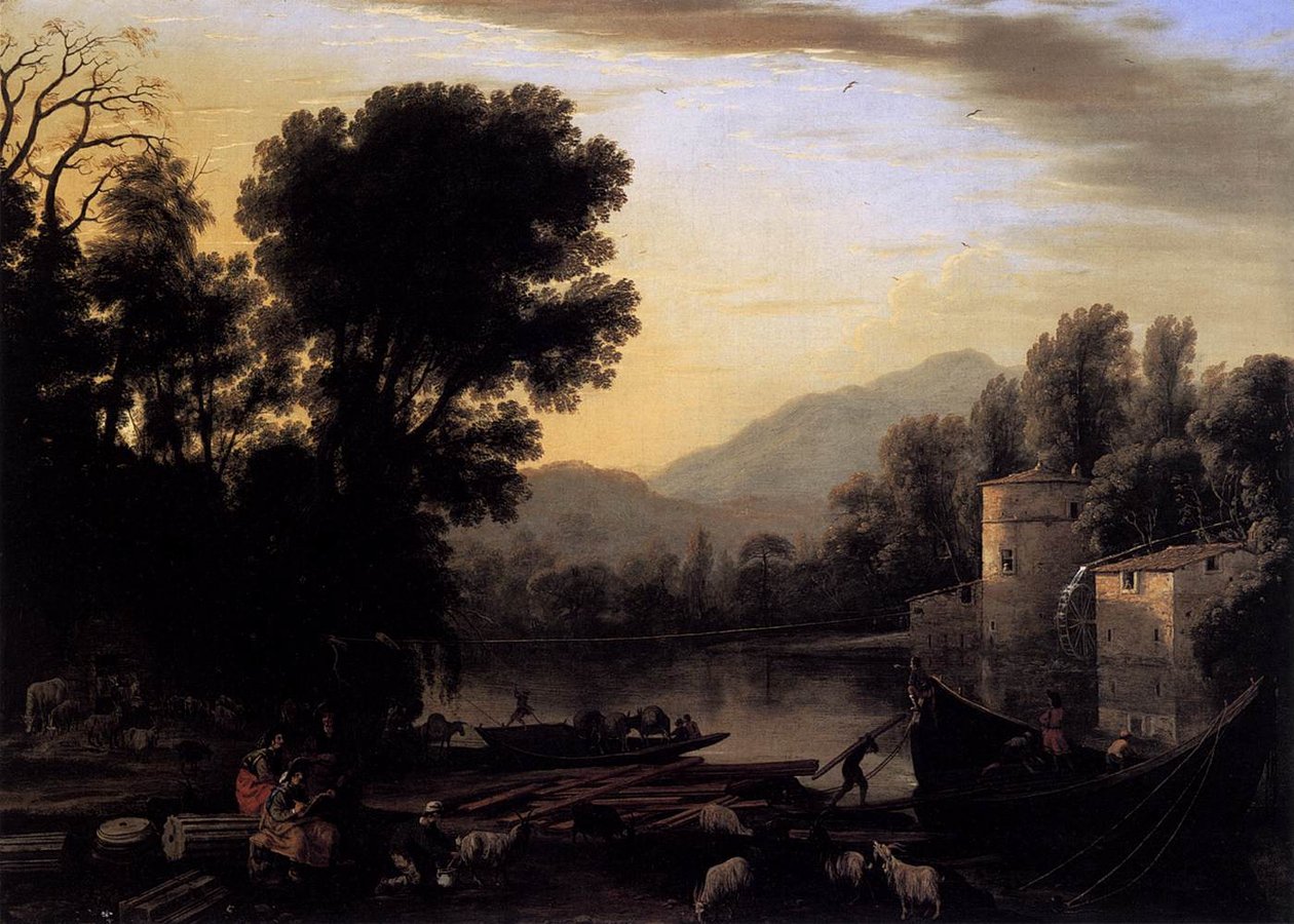Değirmen by Claude Lorrain