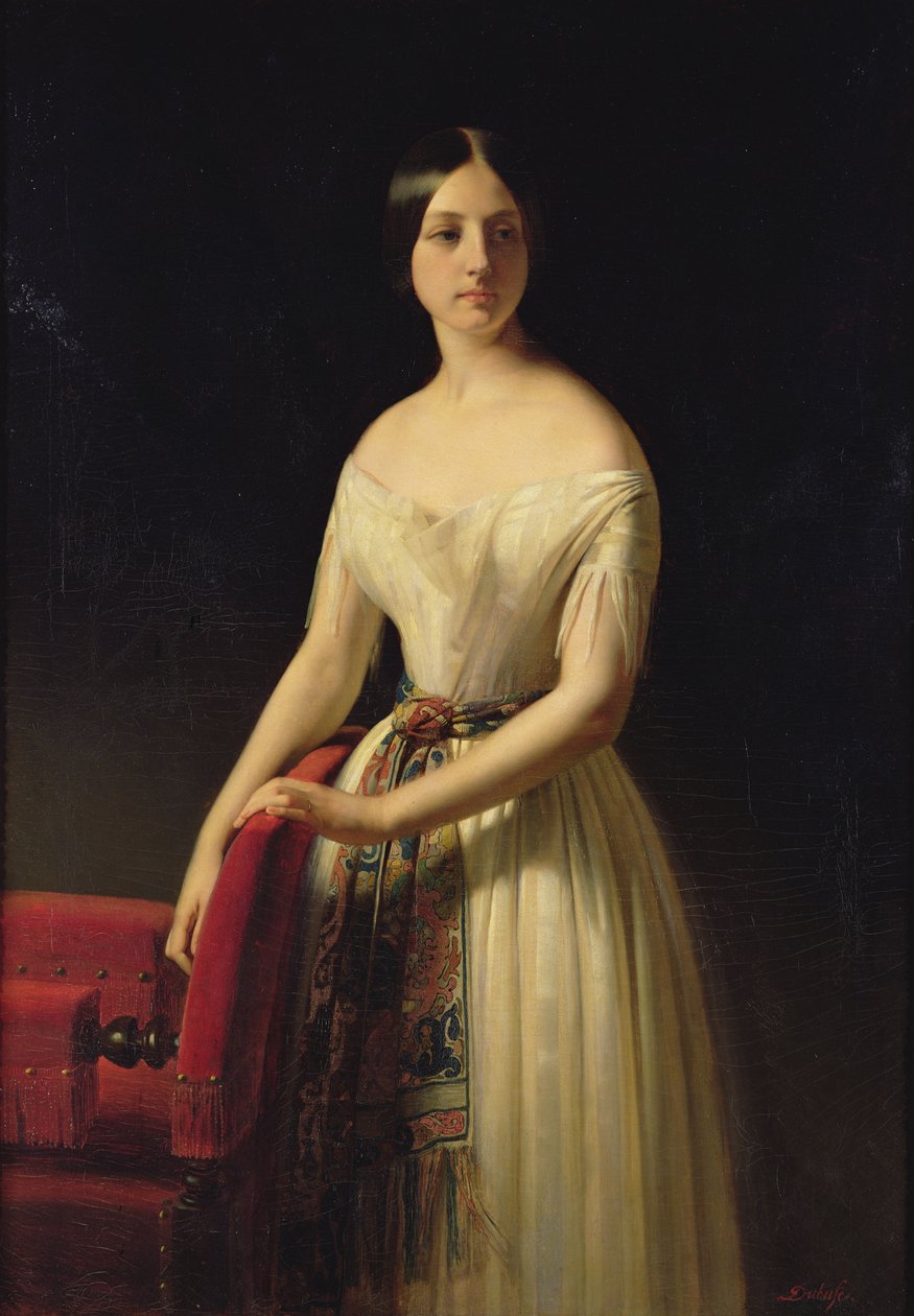 Eugenie Saint-Amand, 1841 by Claude Marie Dubufe