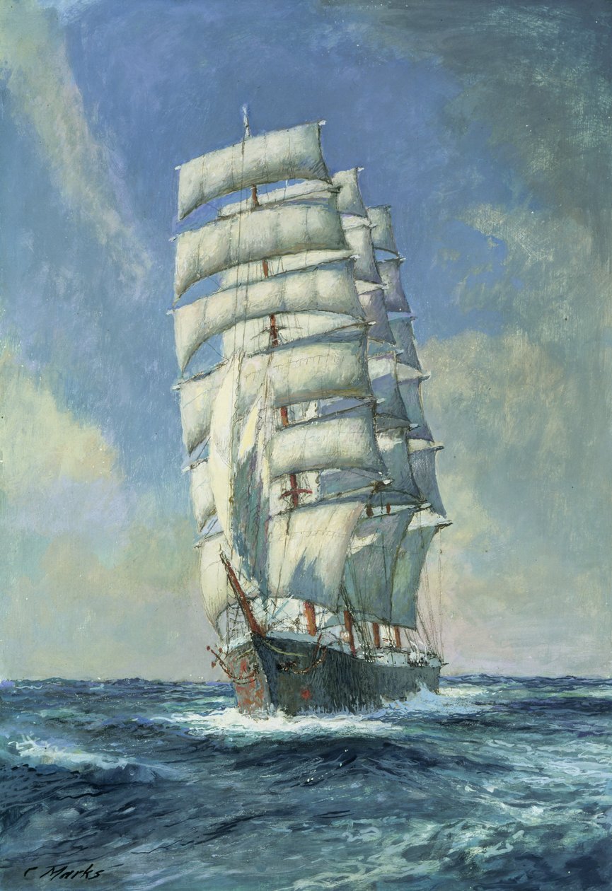 Adsız kesme gemisi by Claude Marks