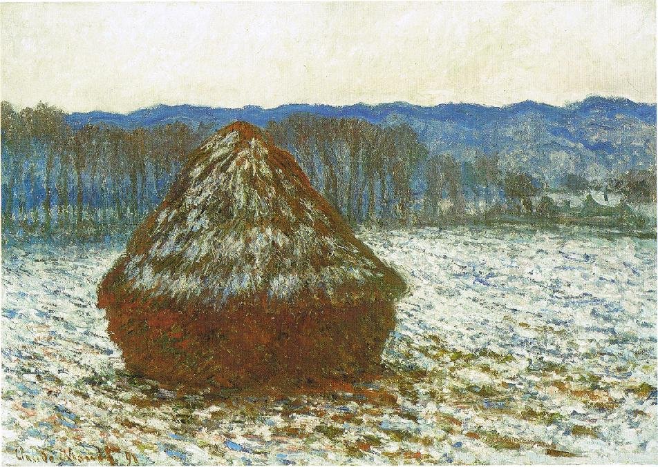 Buğday Yığını by Claude Monet